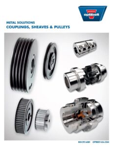 Catalog for checking information Coupling , Sheaves , Pulleys Optibelt