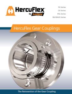 Catalog for checking information HercuFlex Gear Couplings