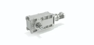Bonfiglioli HDO Series - Bearings Specialist Industrial gearbox with an integrated electric motor mounted horizontally on a white background.https://example.com/placeholder1